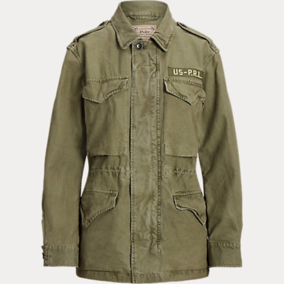 Polo Ralph Lauren Women’s Relaxed Fit Surplus Broken-Twill Jacket - Picture 9 of 11